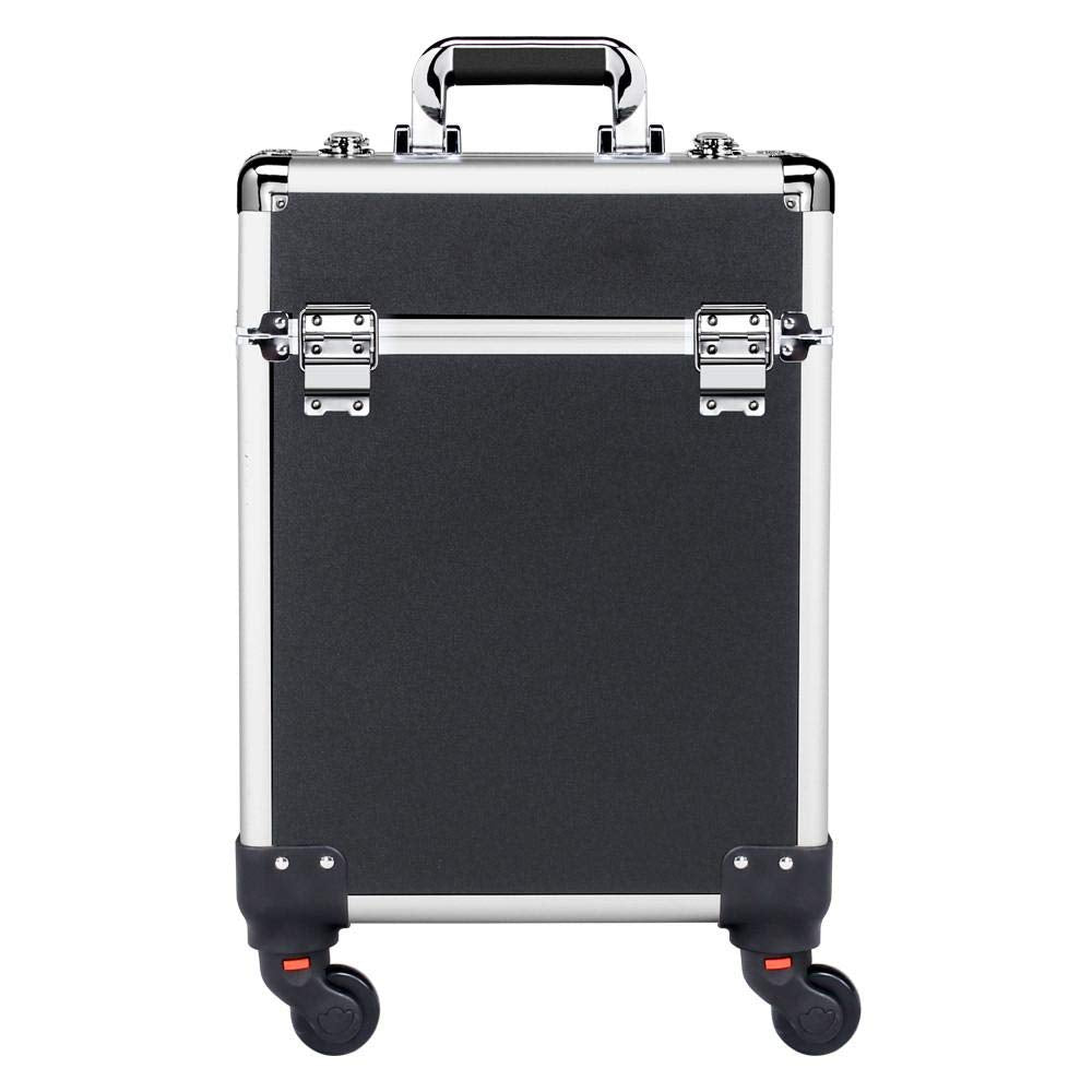 Rolling make-up suitcase-1